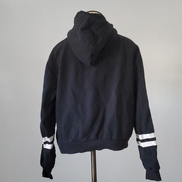 Divided H&M Cropped Crop Hoodie Hooded Sweatshirt Pullover Women's Woman's SMALL - Picture 5 of 11